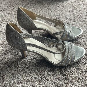 Silver Dressy Strap Heals